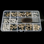 440pcs ZH1.5 1.5mm Pitch Wire-to-Board Connector Kit Horizontal and Vertical SMD Pin Header Terminal Housing (2/3/4/5 Pin)