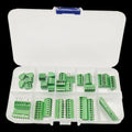 30Pcs/Box KF128 2.54mm PCB Mini Screw Terminal Block Connector KF128-2.54 2P 3P 4P 5P 6P 7P 8P 9P 10P 12P for 24-12AWG Wire