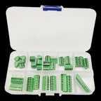 30Pcs/Box KF128 2.54mm PCB Mini Screw Terminal Block Connector KF128-2.54 2P 3P 4P 5P 6P 7P 8P 9P 10P 12P for 24-12AWG Wire
