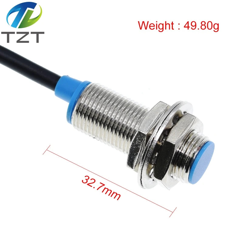 TZT NJK-5002C Hall Effect Sensor Proximity Switch NPN 3-Wires Normally Open + Magne