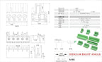 PCB Screw Terminal Block Connector 2.54mm 3.5mm 3.81mm 5.08mm 2-16Pin Male Female Socket Pin Header Wire 15EDG KF2EDG