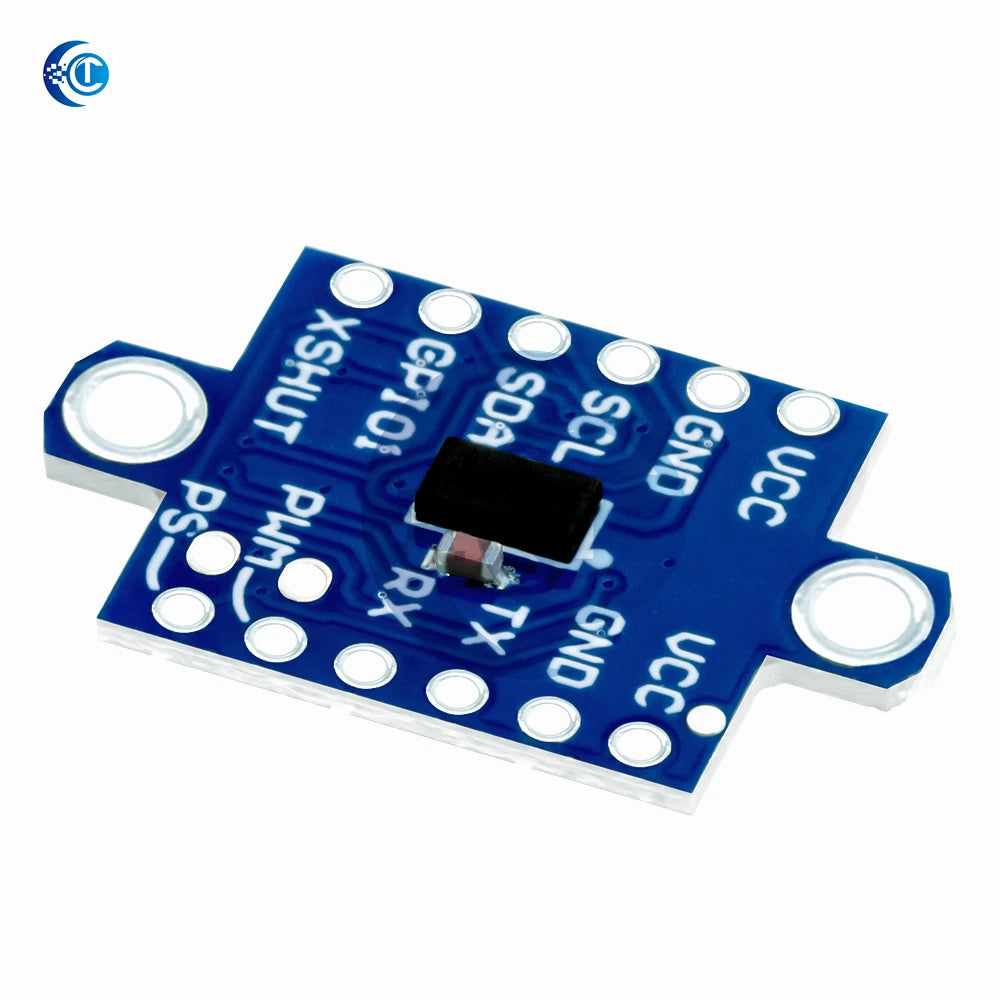 GY-53 VL53L0X High Precision ToF Laser Distance Sensor, 3V-5V Wide Voltage Module Compatible with for Arduino Projects