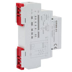 GRM8-01 Electronic Impulse Relay Din Rail Impulse Latching Relay Impulse Memory Relay AC/DC12-240V 35mm DIN Rail Mounting