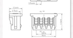 10PCS JST MX1.25 MX 1.25mm Wire Cable Connector 2/3/4/5/6/7/8/9/10/12 Pin 1.25MM Pitch Plug 10CM/20cm/30CM Wire Length 28AWG