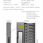 LiitoKala Lii-S12 12-Slot LCD Battery Charger for Li-ion LiFePO4 Ni-MH Ni-Cd 9V 21700 20700 26650 18650 16340 18350 RCR123 18700
