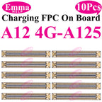 10cs USB Charging FPC Connector For Samsung A51 31 A71 A41 A21 A52 A32 A22 A12 A72 A02 Charger Plug On Board 78Pin Motherboard