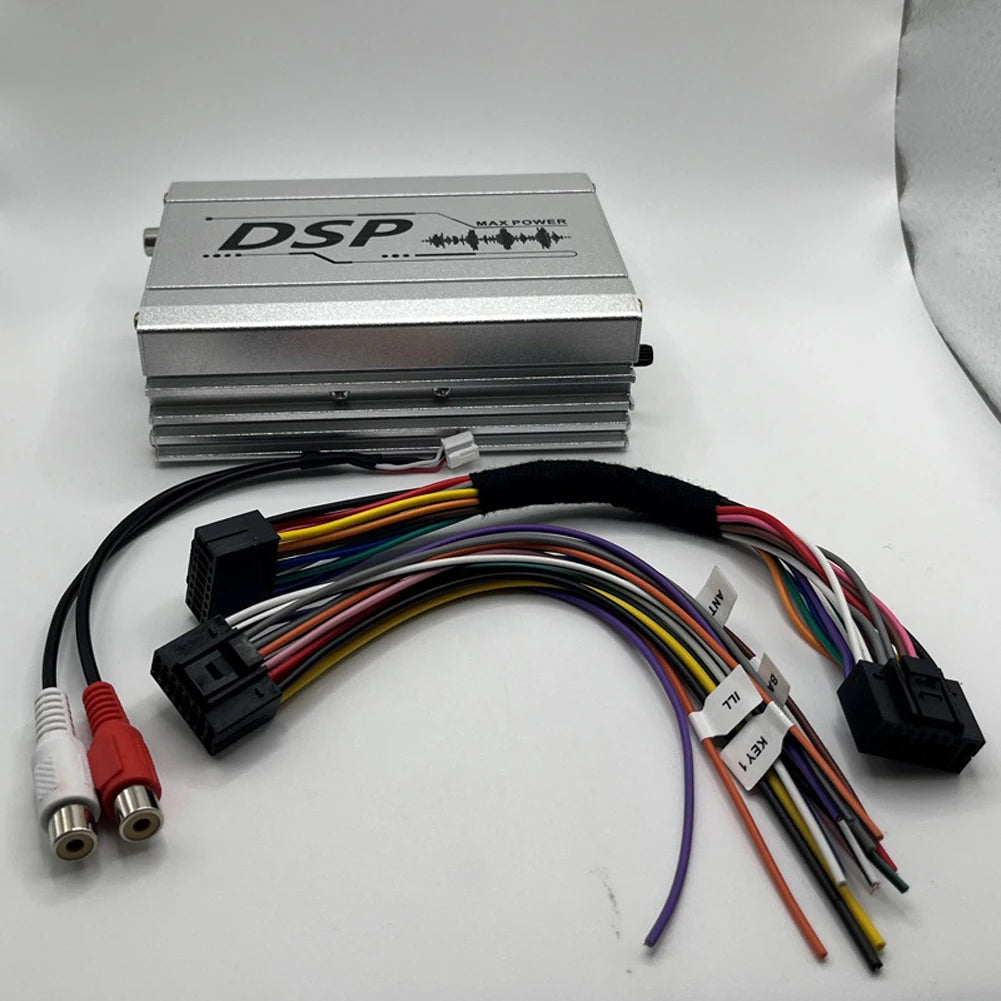 Car DSP Digital Audio Processor 4 In 6 Out DSP Car Power Amplifier Car Audio Digital Signal Processor for Car Audio Enhancement