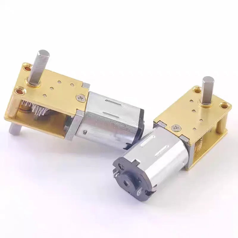Micro Mini N20 Gear Motor DC 3V 6V 12V 4-381RPM High Torque Metal Electric Gear Reduction Motor Slow Speed Gear Motor Gearbox