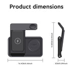 3 in 1 Wireless Charger Station For iPhone 17 16 15 14 13 12 Pro Max Apple Watch 11-2 Airpods 4 Pro3/2 Fold Fast Charging Stand