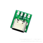 USB 3.1 Type-C 16-Pin Test Breakout Board Full Pinout Adapter Socket for Diagnosis & Data Cable Prototyping