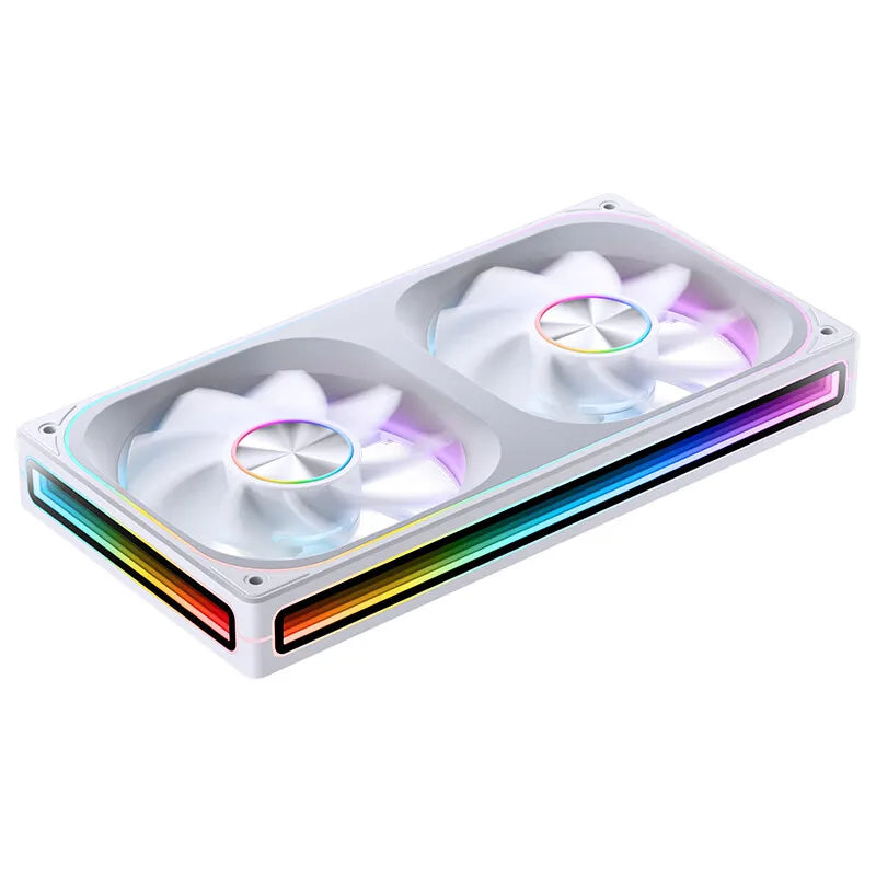 JONSBO ZA-120/240/360 Case Fan 5V/3Pin ARGB Four Sided Thousand Layer Mirror Combination Structure Cold Exhaust Cooling Fan