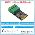ADS1115 4-Channel 16-Bit High Precision ADC Converter Module, Programmable Gain Amplifier, I2C Interface, for Data Acquisition