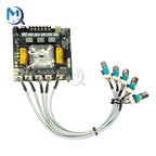 DC 16-38V ZK-AS1 2G Second Generation Upgraded 2.1-channel TPA3255 Bluetooth Digital Amplifier Board Module 220W+220W+350W