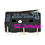 10pcs Authentic Original Omron Micro Switch SS-5 5GL 5GL2 5GL13  5GL111 5-F 5GL-F 5GL2-F 5D