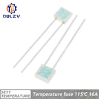 SELTE 115C 136C 250V 10A 15A 16A Square Temperature Fuses Thermal Fuses ThermostatThermal Protector