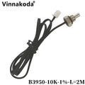 10K M8 Hexagonal Probe NTC Thermistor Temperature Sensor 1.25 Thread B3950 50/100K