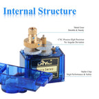 TS90MD 9g Micro Servo Motor Metal Gear Simulation Steering Gear 90/180/270/360 Degree Mini Servo for RC Planes
