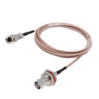 HD SDI Cable Straight BNC Female to Mini BNC DIN 1.0/2.3 CC4 Male RG179 Pigtail 75 Ohm for Blackmagic HyperDeck Shuttle