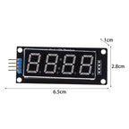 Y-1 Piece 0.56" 4-Digit LED Display Module TM1637 7-Segment Digital Tube for Arduino Electronic Clock Display Board