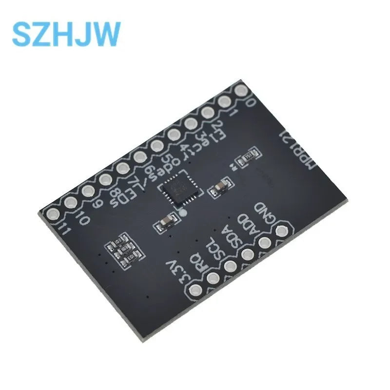 MPR121 Capacitive Touch Sensor Module I2C Interface Breakout Board for Arduino, 12-Key Touch Control (1/5/10PCS)