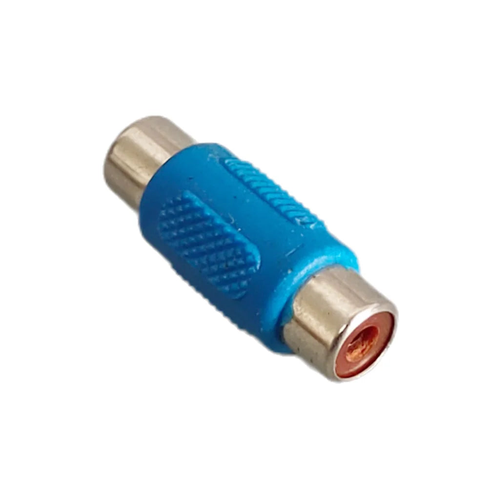 5PCS RCA Straight-through Audio and Video Female To Female Plug RCA Audio Lotus Butt Jack Socket Adapter Connector