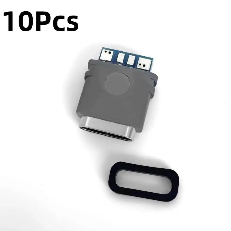 Waterproof USB 3.1 Type C Female Socket 2 Or 5 Or 10 Pcs 4PIN 5A Connector Double 5.1K Resistor Charging And Data Transmission
