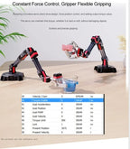 Torque Control 50Kg.cm Full Metal Douoble Shaft TTL Robot Servo Motor Feetch HL3950M Robot Servo For Robot Fixture Grip Robotic