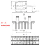 10Set SH1.0 1.25 ZH1.5 PH2.0 XH2.54  Connector Female Housing 10/20/30cm Wire Cable+Male Pin 2/3/4/5/6/7/8/9/10/12P Wafer
