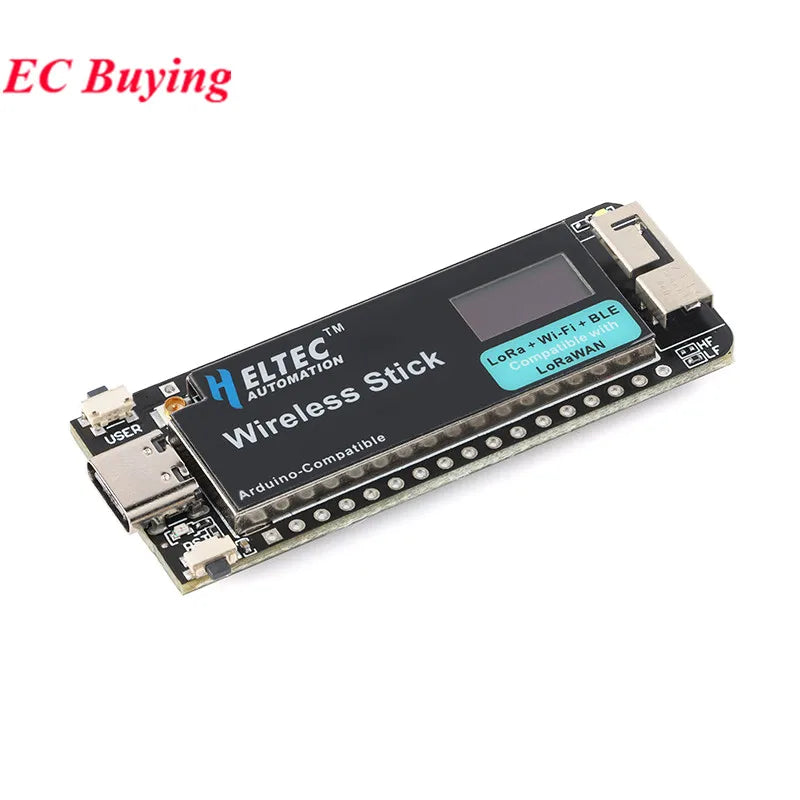 ESP32 Wireless Stick SX1262 LoRa WIFI BLE Development Board LoRAWAN 433-510MHz/863-928MHz Meshtastic Mesh Network For Arduino