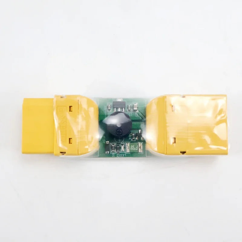 Smoke Stopper XT90 Connector LED Buzzer Alarm 1.2A Current Limit Protection for 2-6S FPV Drone First Power Up Test