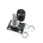 1 to 8 PCS KY-040 360 Degrees Rotary Encoder Module with Knob Cap 5V Brick Sensor Switch Development Board Module for R3 Board