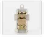High Power Branch Terminal Quick Wire Connector Terminal Block 400V Electrical Cable Junction Box ZK-306 T-Type Wiring Terminal