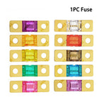 1Set 20A 30A 40A Car Audio Auto Mini ANL AFS Car Fuse Holder Block with Fuse 100A 150A 200 MINI ANL 32V Good Quality 50A 60A 80A