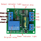 Water Level Automatic Controller 5V/12V Relay Liquid Sensor Switch Solenoid Valve Motor Pump Automatic Control Relay Board
