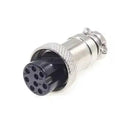 5/8" GX16-2/3/4/5/6/7/8/9/10 Pin Male Female 16mm Wire M16 GX16 Circular Aviation Connector Socket Plug Wire Panel Connector