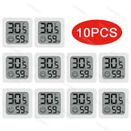 6-10PCS Mini LCD Digital Thermometer Hygrometer Indoor Room Temperature Humidity Meter Sensor Gauge Weather Station