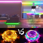 1-30M USB WS2812b Magic RGBIC Dream Strip Light 5050 LED RGB Strip Tuya WiFi App Horse Racing Running Atmosphere Light Home Deco