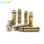 Outdoor CS Game Red Laser Cartridge Bore Sighter .380ACP/.40S&W/223Rem Training 2MW Laser Bullet Sports Toy Accessories QQ56
