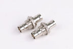 10pcs/lot Dual BNC Jack Socket Screw Panel Mount BNC Female to BNC Female Panel Chassis Adapter Coaxial Connector