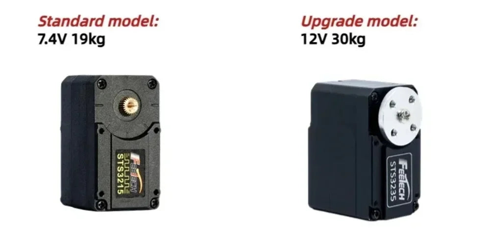 Feetech 30kg.cm Magnetic Encoding Servo RC 360 Degrees Continuous Rotation STS3215 High Precision Feedback TTL Servo Motor