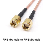 Antenna Extension Cable SMA-JK SMA Male to Female Inner Screw Inner Hole to Outer Screw Inner Needle RG316 Adapter Cable 1
