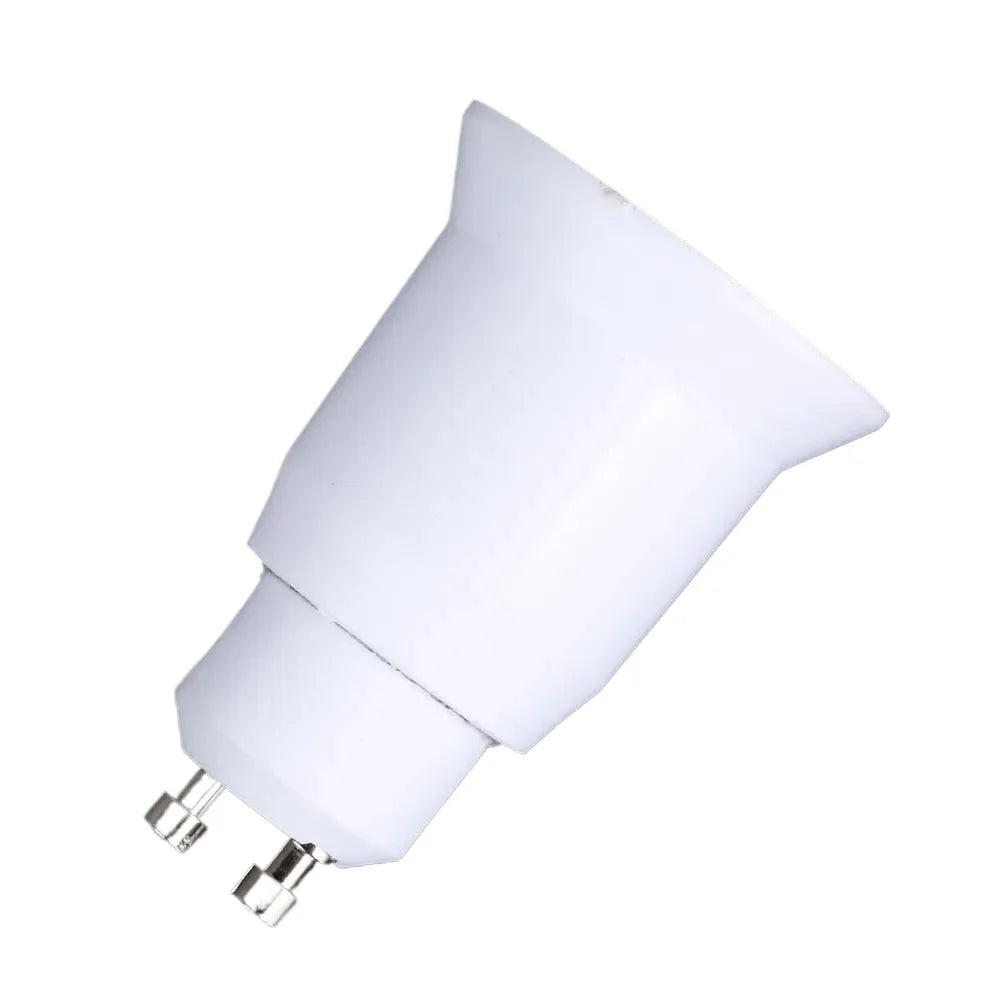 20pcsGU10 to E27 LED Light Bulb Adapter Lamp Holder Converter Socket Light Bulb Lamp Holder Adapter Plug Heat-resistant material