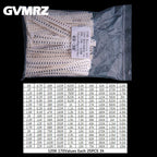 170/146/60Values 0603 0805 0402 1206 SMD resistor sop 1% Each 50PCS Each 25PCS 1k 2k 3k 4k 5k