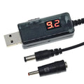 USB Boost Converter DC 5V to 9V 12V USB Step-up Converter Cable + 3.5x1.35mm Connecter For Power Supply/Charger/Power Converter