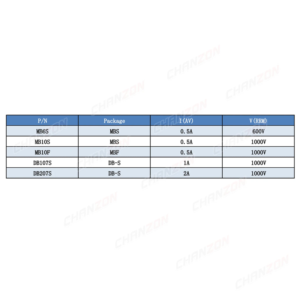 SMD Diode Bridge Rectifier MB6S MB10S MB10F DB107S DB207S 0.5A 1A 2A 600V 1000V MBS MBF DB-S MB 6S 10S 10F DB 107S 207S DB107-S