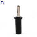 10PCS Amass 25.421 4mm copper nickel plated cross slotted banana plug welded ABS plastic case with 24A resistance