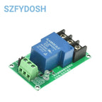 1 2 4 8 Channel Relay Module 30A With Optocoupler Isolation 5V 12V 24V Supports High And Low Triger Trigger