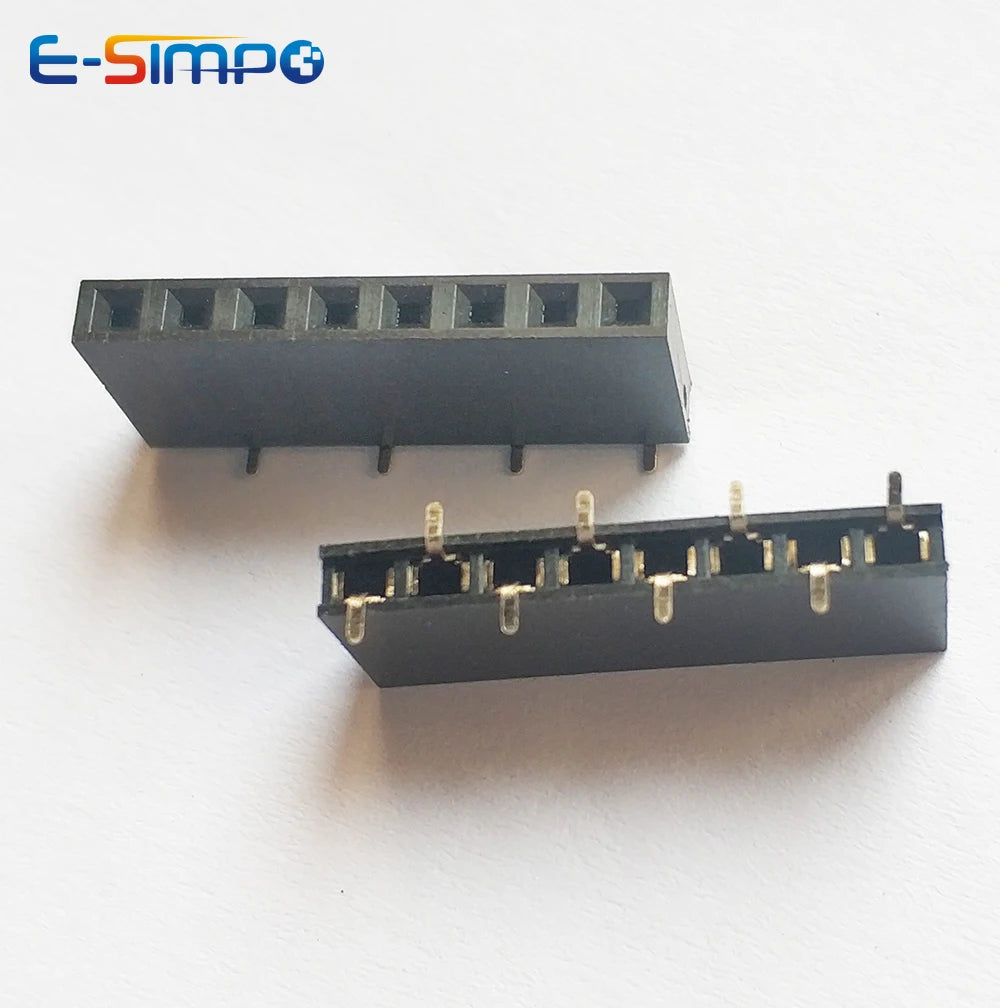 10pcs 2.54mm SMD Short Version PH5mm Single Row SMT 1X3/4/5/6P 8P 10P 12P 20P Stackable PCB Female Pin Header Socket Connector