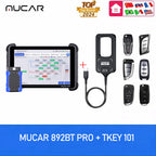 MUCAR 892BT PRO OBD2 Scanner Topology Mapping Diagnostic Tools Support J2534 CANFD DOIP Protocol 35 Resets Lifetime Free Update