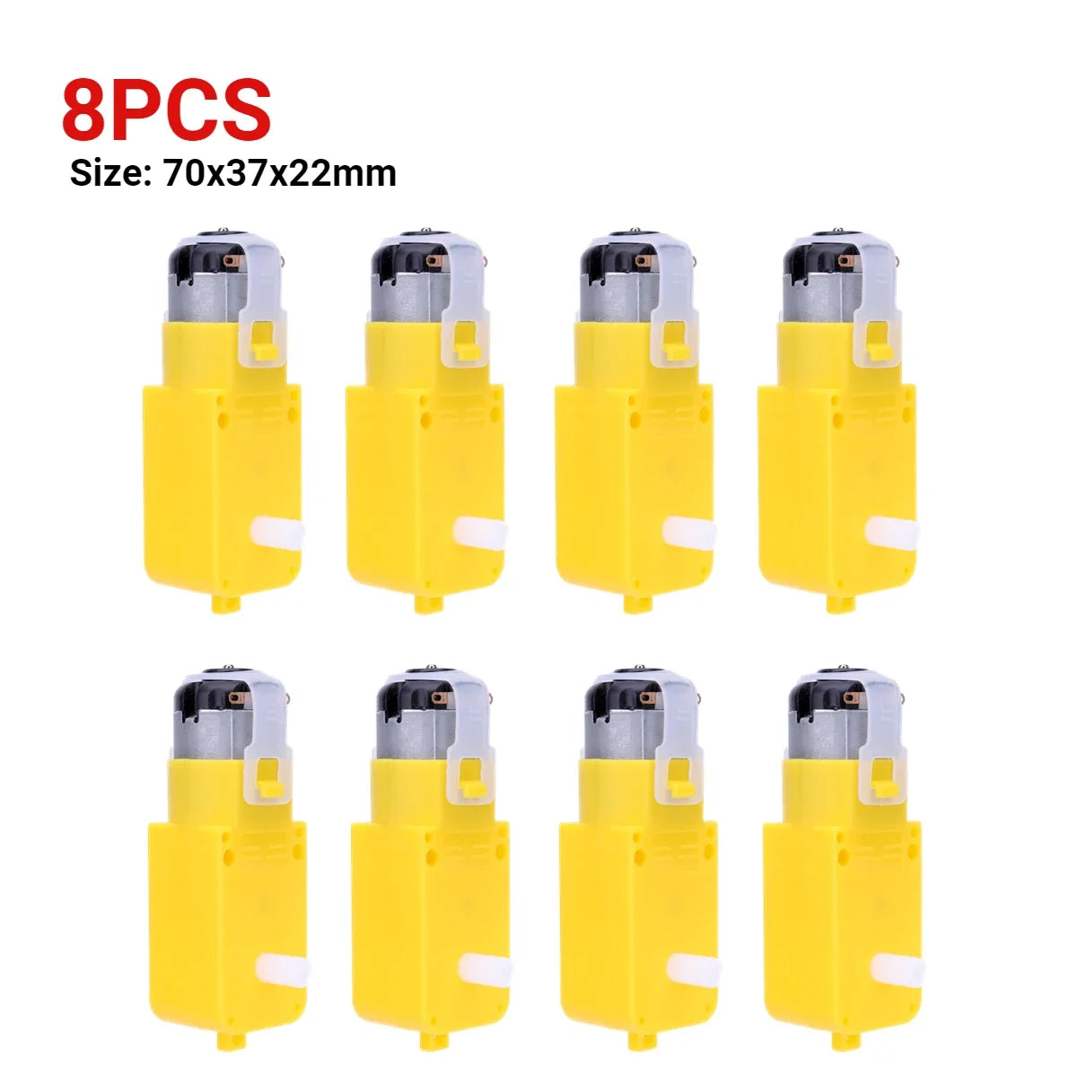 1-10PCS DC 3-12V TT Module Intelligent Dual Shaft Gearmotor Gearbox Motor for DIY Smart Car Robot